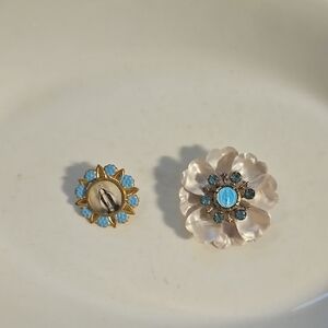Vintage Blessed Mother Pins